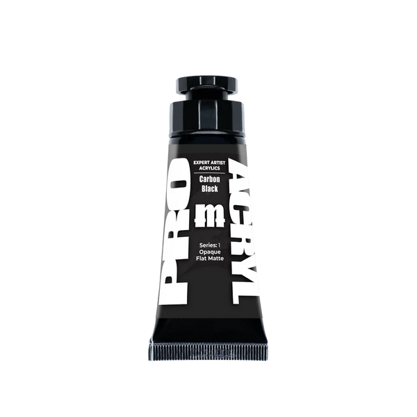 Monument Hobbies Expert Acrylics 002 Carbon Black Paint 30ml