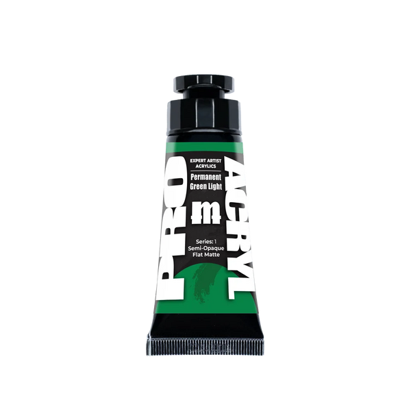 Monument Hobbies Expert Acrylics 004 Permanent Green Light Paint 30ml