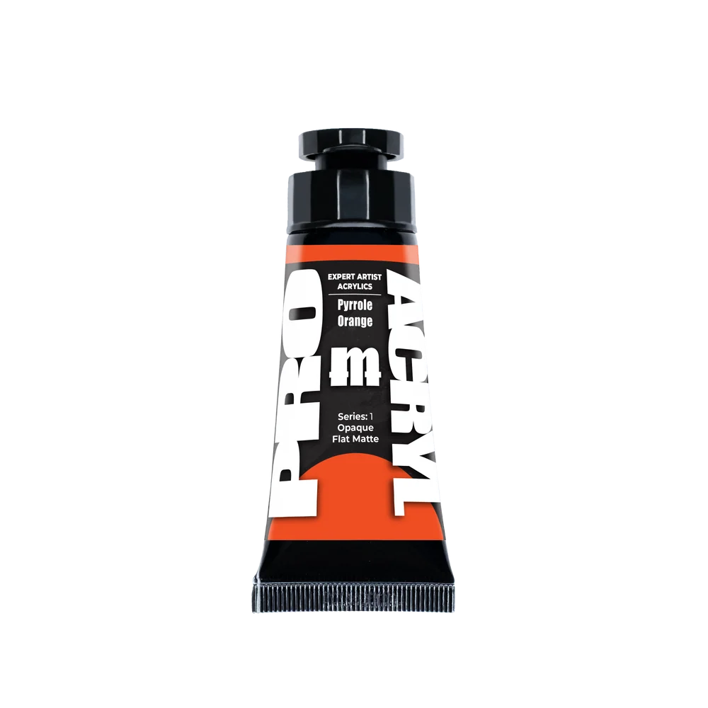 Monument Hobbies Expert Acrylics 006 Pyrrole Orange Paint 30ml