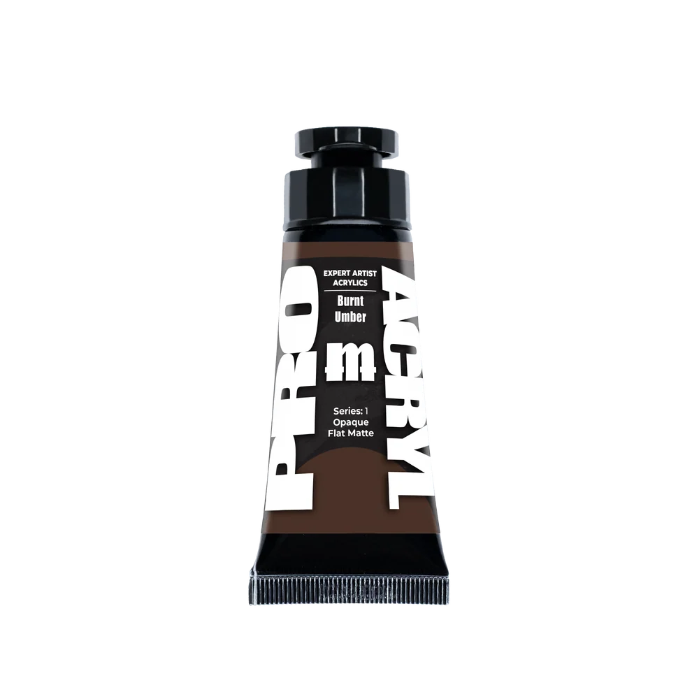 Monument Hobbies Expert Acrylics 007 Burnt Umber Paint 30ml