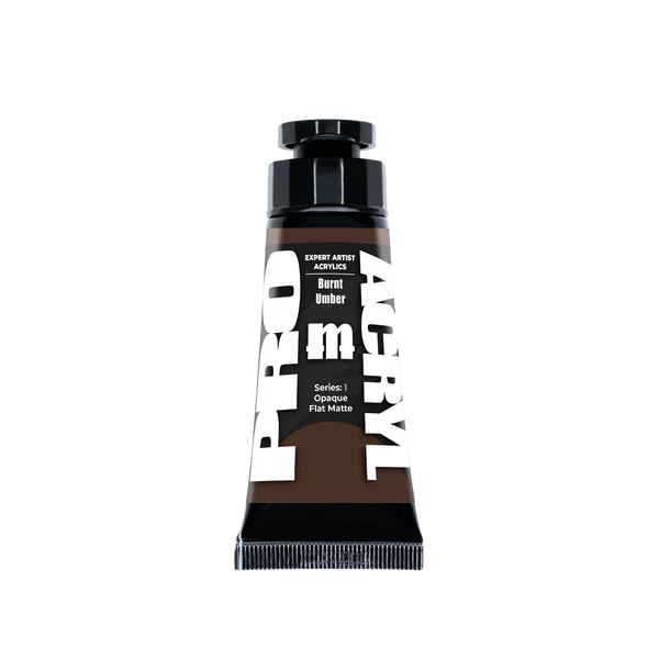 Monument Hobbies Expert Acrylics 007 Burnt Umber Paint 30ml