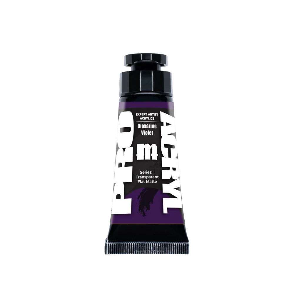 Monument Hobbies Expert Acrylics 008 Dioxazine Violet Paint 30ml