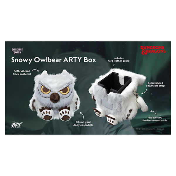Gatherers' Tavern Dungeons And Dragons Arty Box Snowy Owlbear