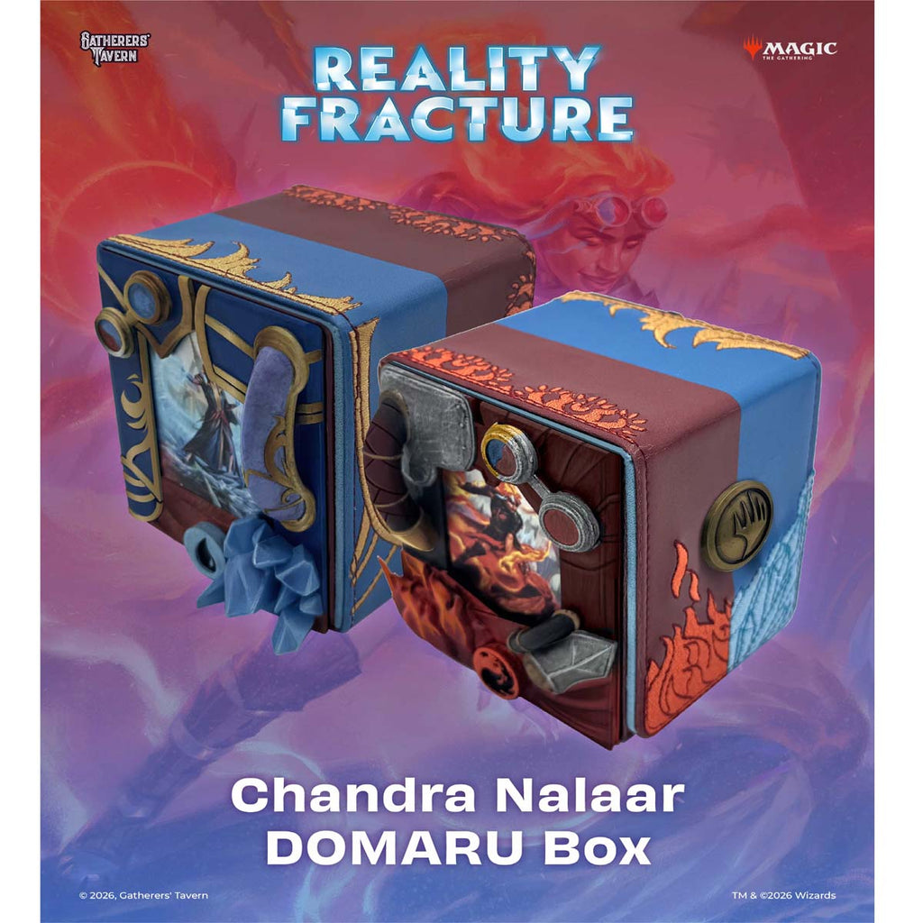 Gatherers' Tavern Magic The Gathering FRA Fractured Reality Domaru Finest Deckbox Chandra Nalaar