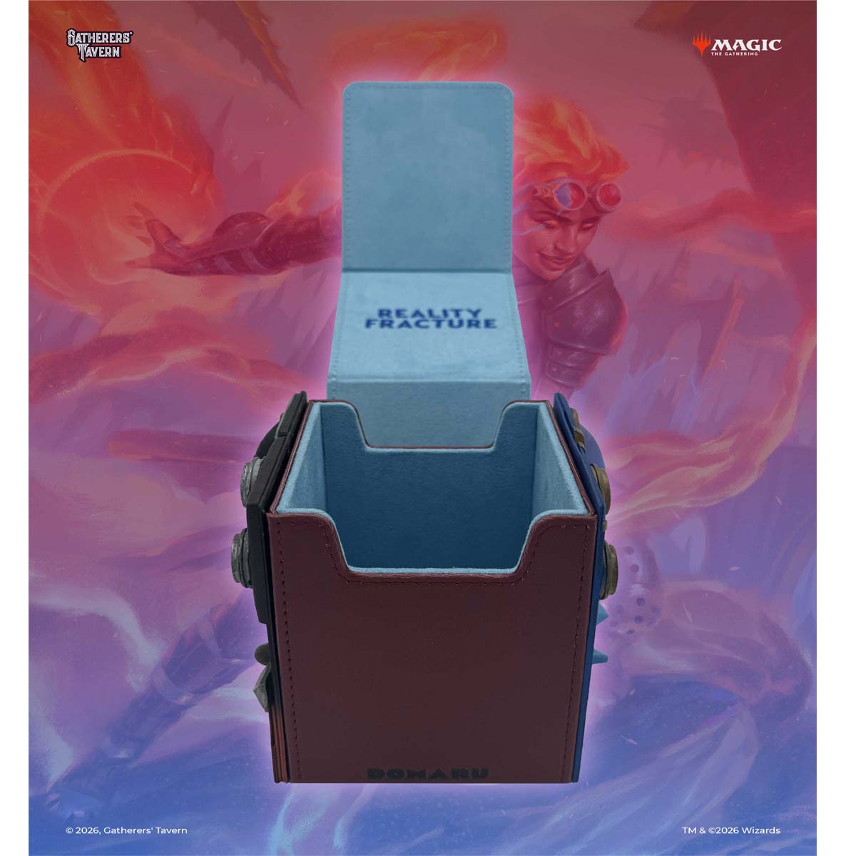 Gatherers' Tavern Magic The Gathering FRA Fractured Reality Domaru Finest Deckbox Chandra Nalaar