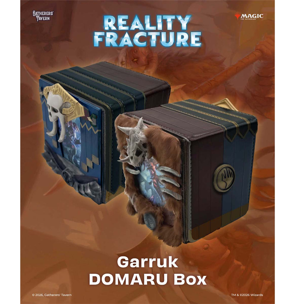 Gatherers' Tavern Magic The Gathering FRA Fractured Reality Domaru Finest Deckbox Garruk