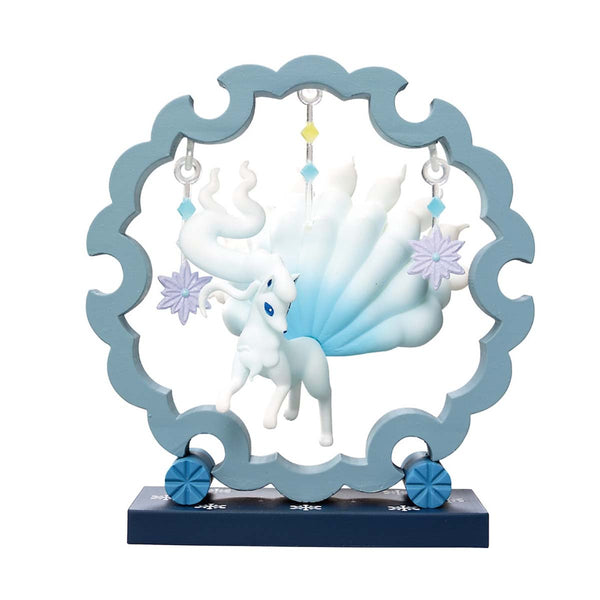 Re-Ment: Pokemon - Funwari Yurarin Swinging Decoration (1225) - Alolan Ninetales