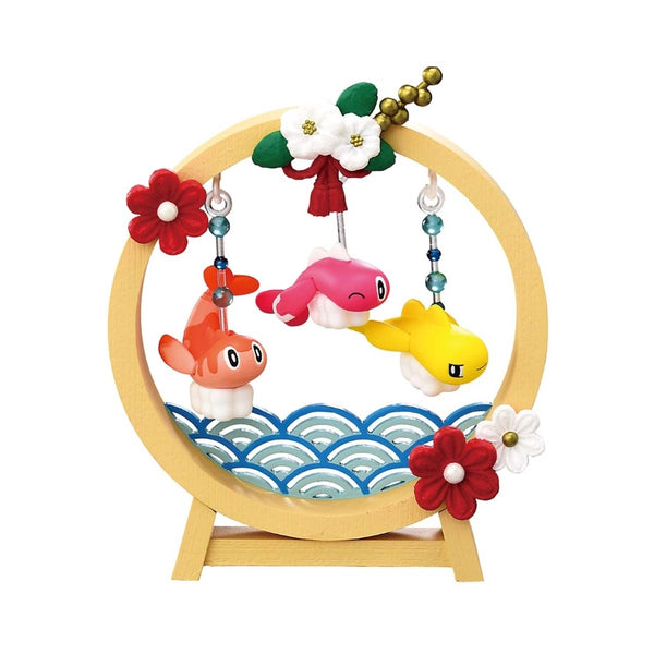Re-Ment: Pokemon - Funwari Yurarin Swinging Decoration (1225) - Tatsugiri