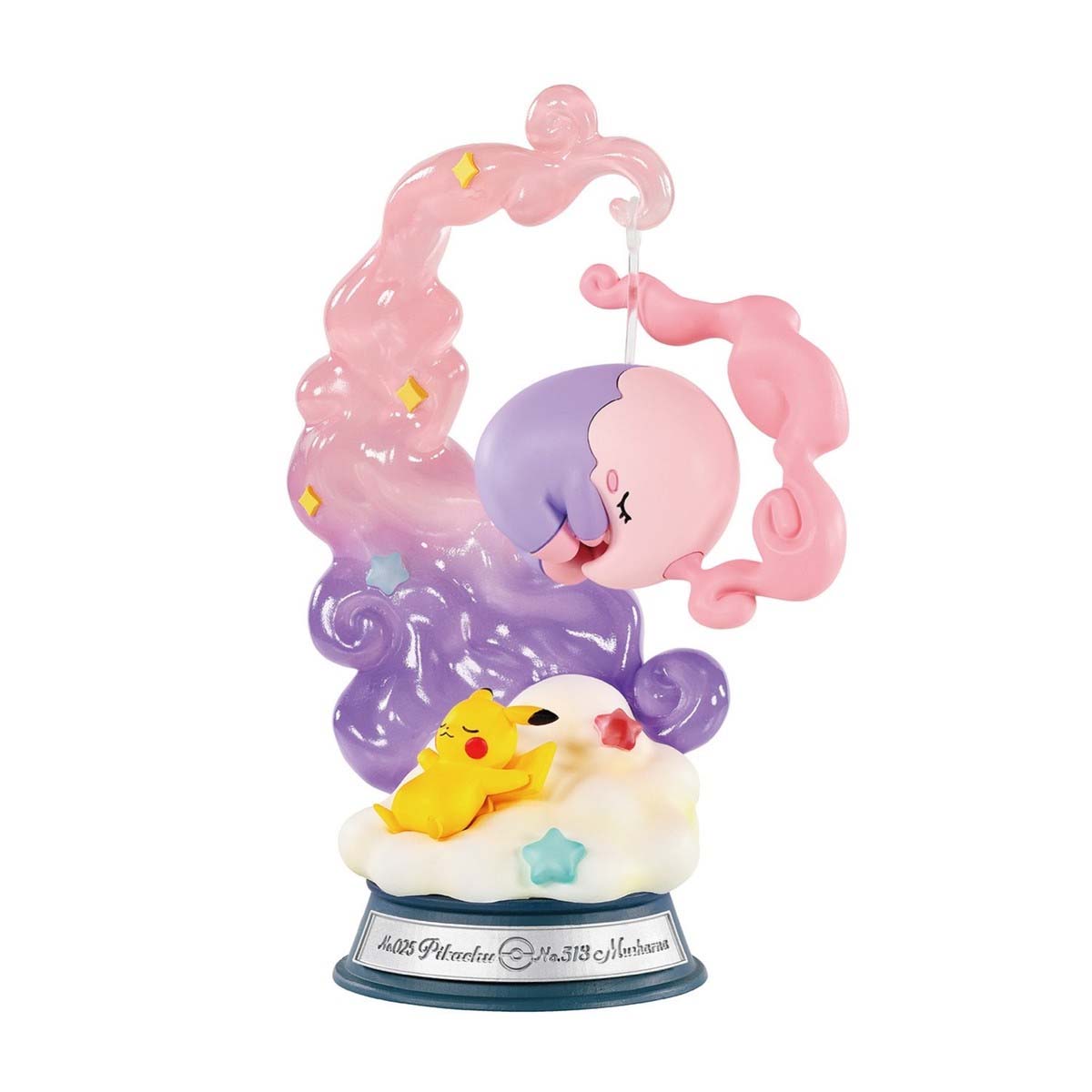 Re-Ment: Pokemon - SWING VIGNETTE Collection 4: Yurameku Pokemon Moments (1225) - Pikachu & Musharna