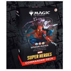 Magic The Gathering Spider Mania Commander Deck Single pack