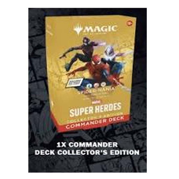 Magic The Gathering Spider Mania Collector’s Edition Commander Deck Single Pack