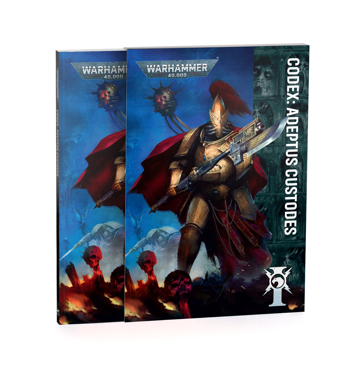 Games Workshop Warhammer 40K Adeptus Custodes Codex English softbound Book GW-2026-01-14