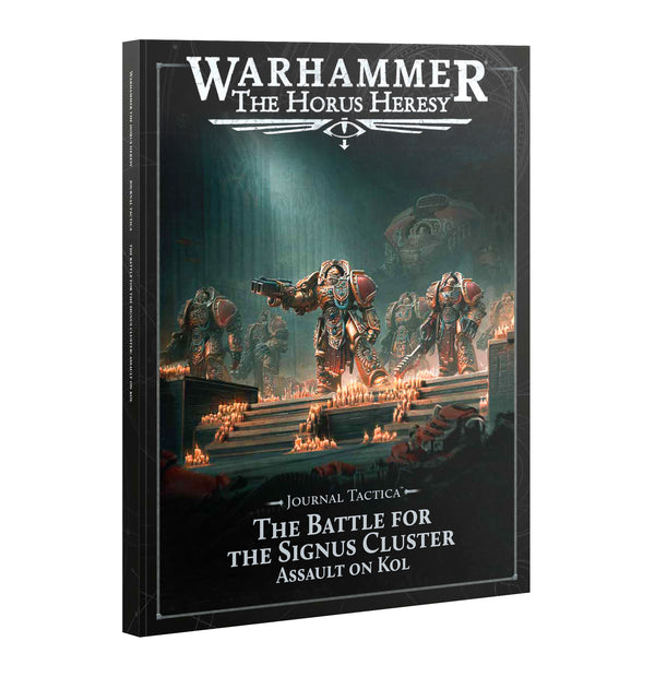 Games Workshop Horus Heresy Legio Custodes Journal Tactica Signus Cluster Assault on Kol Softbound Book 31-188
