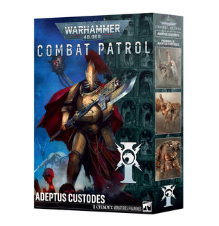Games Workshop Warhammer 40K Adeptus Custodes Combat Patrol Plastic Box 73-012