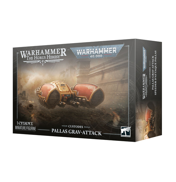 Games Workshop Horus Heresy Legio Custodes Pallas Grav Attack Plastic Box 77-01