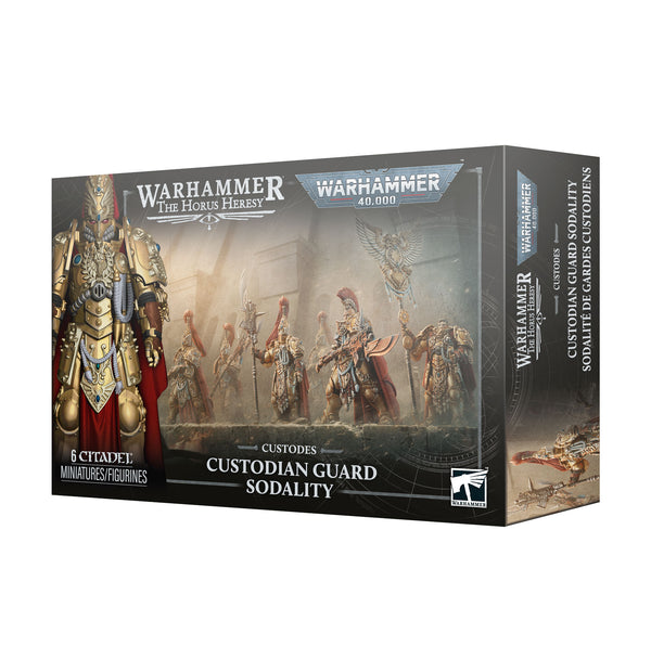 Games Workshop Horus Heresy Legio Custodes Custodian Guard Sodality Plastic Box 77-04