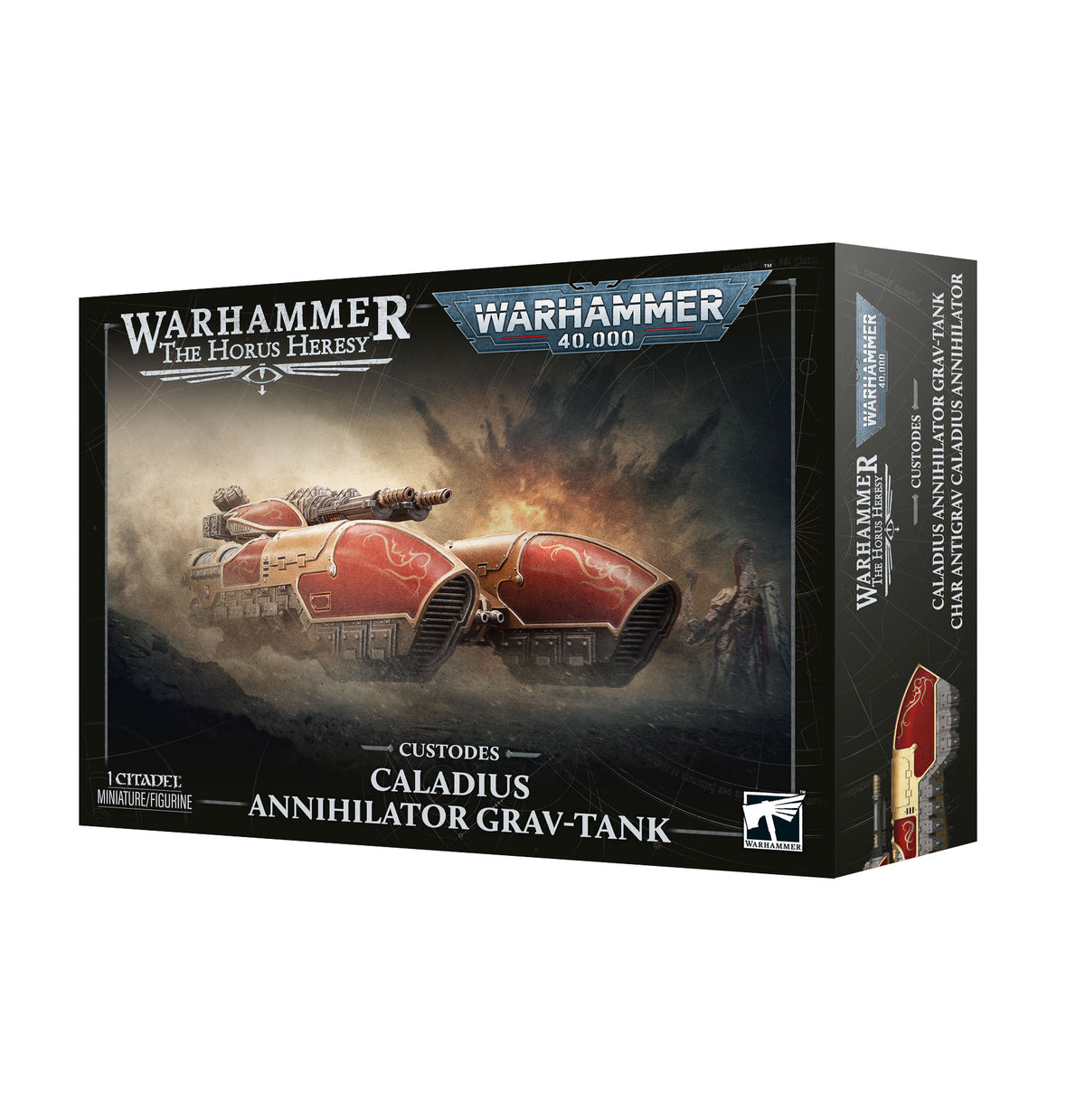 Games Workshop Horus Heresy Legio Custodes Caladius Annihilator Grav-Tank Plastic Box 77-10