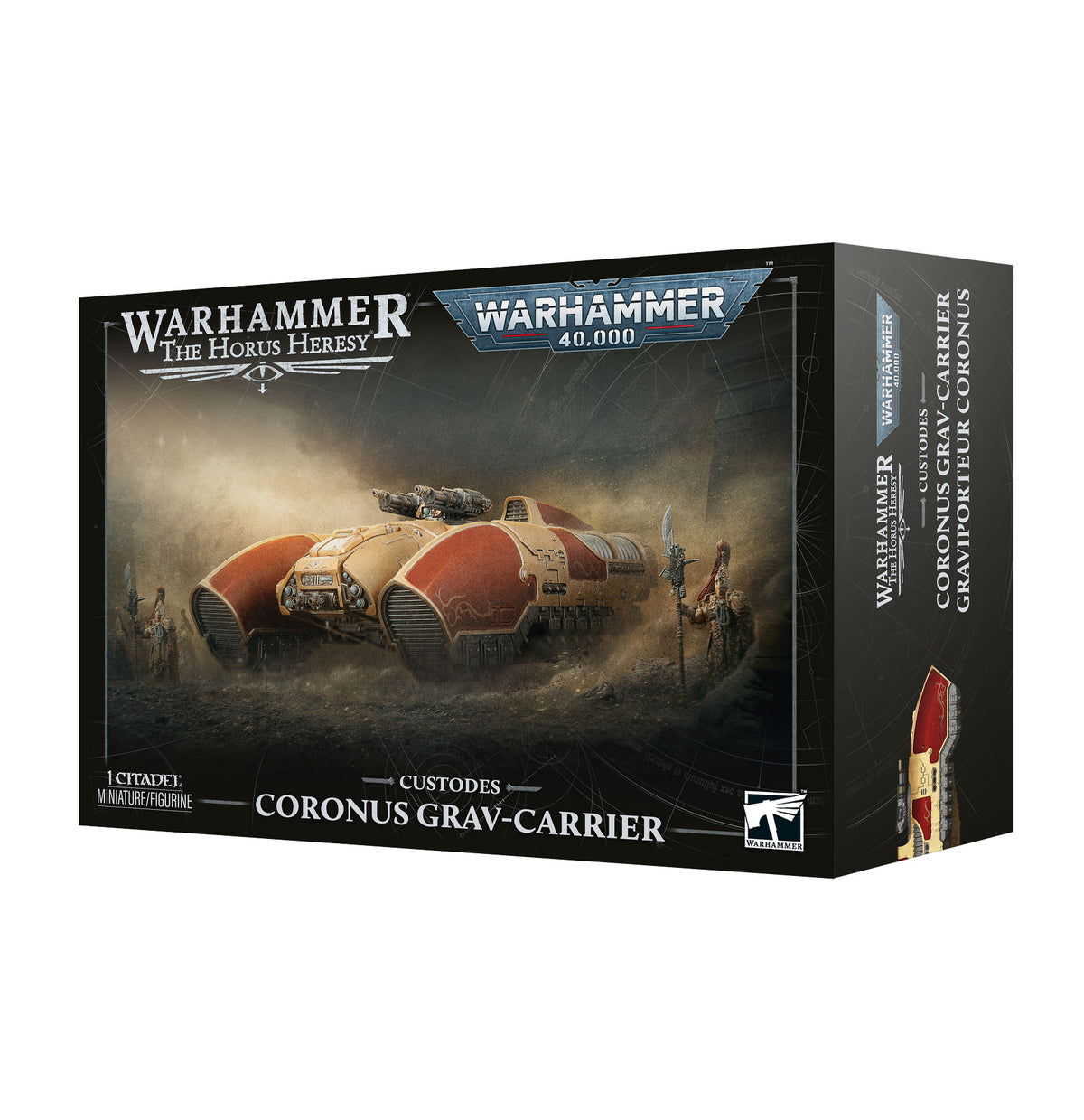Games Workshop Horus Heresy Legio Custodes Coronus Grav-Carrier Plastic Box 77-11