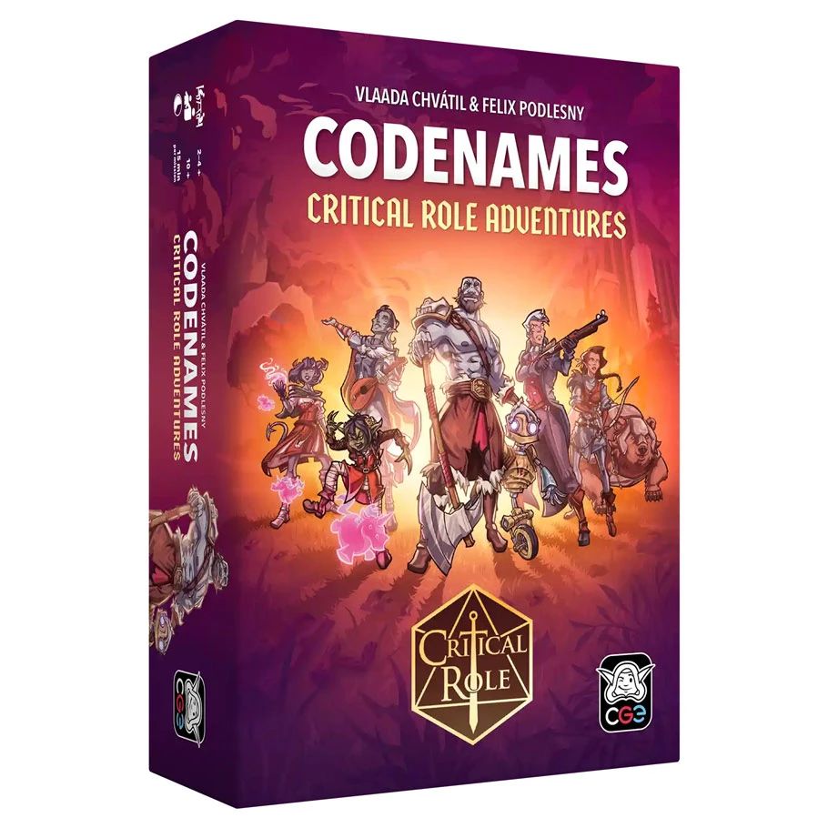 Codenames Critical Role Adventures