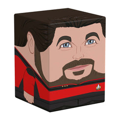 Ultimate Guard Squaroes RTE Boulder 100 Star Trek The Next Generation (Wave 1) William Riker (ST021)