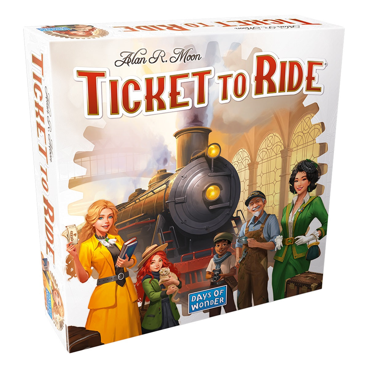 Ticket to Ride Refresh Updated Edition of the Classic Cross Country Railway Adventure Board Game