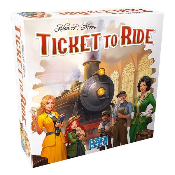 Ticket to Ride Refresh Updated Edition of the Classic Cross Country Railway Adventure Board Game
