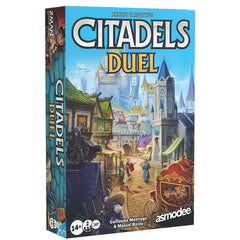 Citadels Duel Strategic Two Player City Building and Role Selection Card Game
