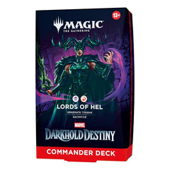 Magic The Gathering Universes Beyond Marvel Darkhold Destiny Lords of Hel Commander Deck MTG-MDD-CD-LOH