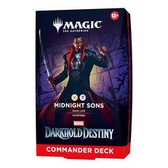 Magic The Gathering Universes Beyond Marvel Darkhold Destiny Midnight Sons Commander Deck MTG-MDD-CD-MS