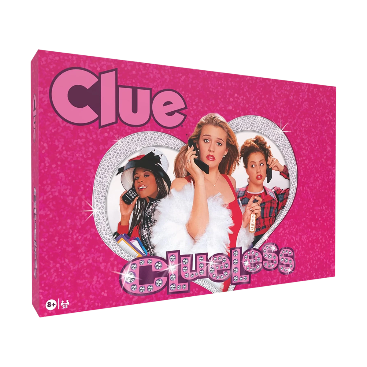 The OP USAopoly Clueless Clue Strategy Board Game USA-CL082-949