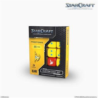 StarCraft Tabletop Miniatures Game Dice Set- Protoss ARSSCMG0024