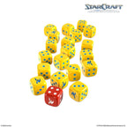 StarCraft Tabletop Miniatures Game Dice Set- Protoss ARSSCMG0024