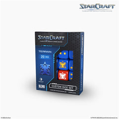 StarCraft Tabletop Miniatures Game Dice Set- Terran ARSSCMG0025