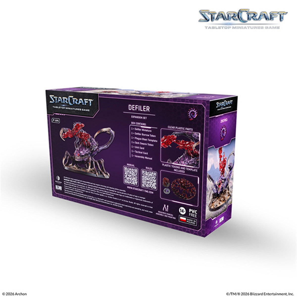 StarCraft Tabletop Miniatures Game Zerg- Defiler, Expansion Set ARSSCMG0039