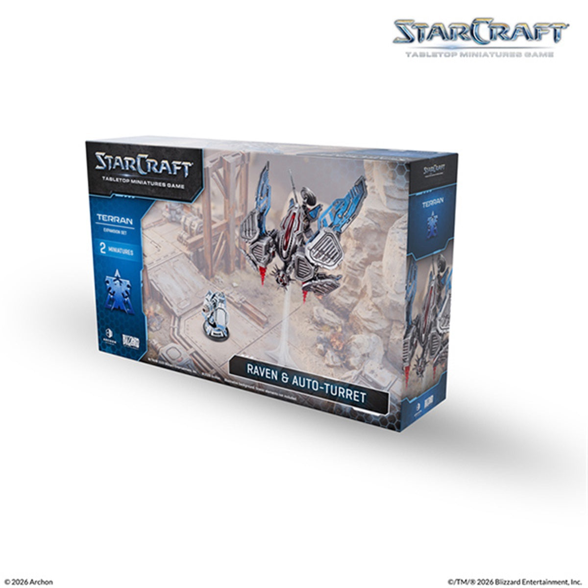 StarCraft Tabletop Miniatures Game Terran- Raven, Expansion Set ARSSCMG0040