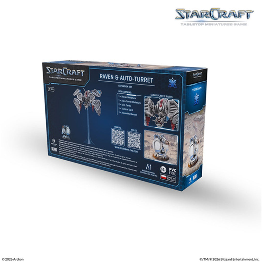 StarCraft Tabletop Miniatures Game Terran- Raven, Expansion Set ARSSCMG0040
