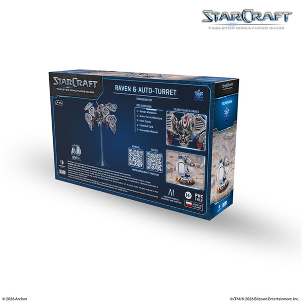 StarCraft Tabletop Miniatures Game Terran- Raven, Expansion Set ARSSCMG0040