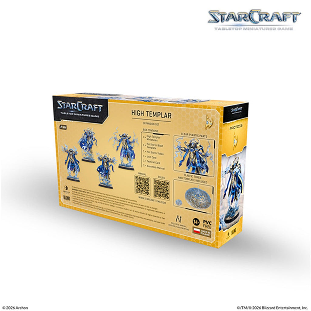 StarCraft Tabletop Miniatures Game Protoss- High Templar, Expansion Set ARSSCMG0041