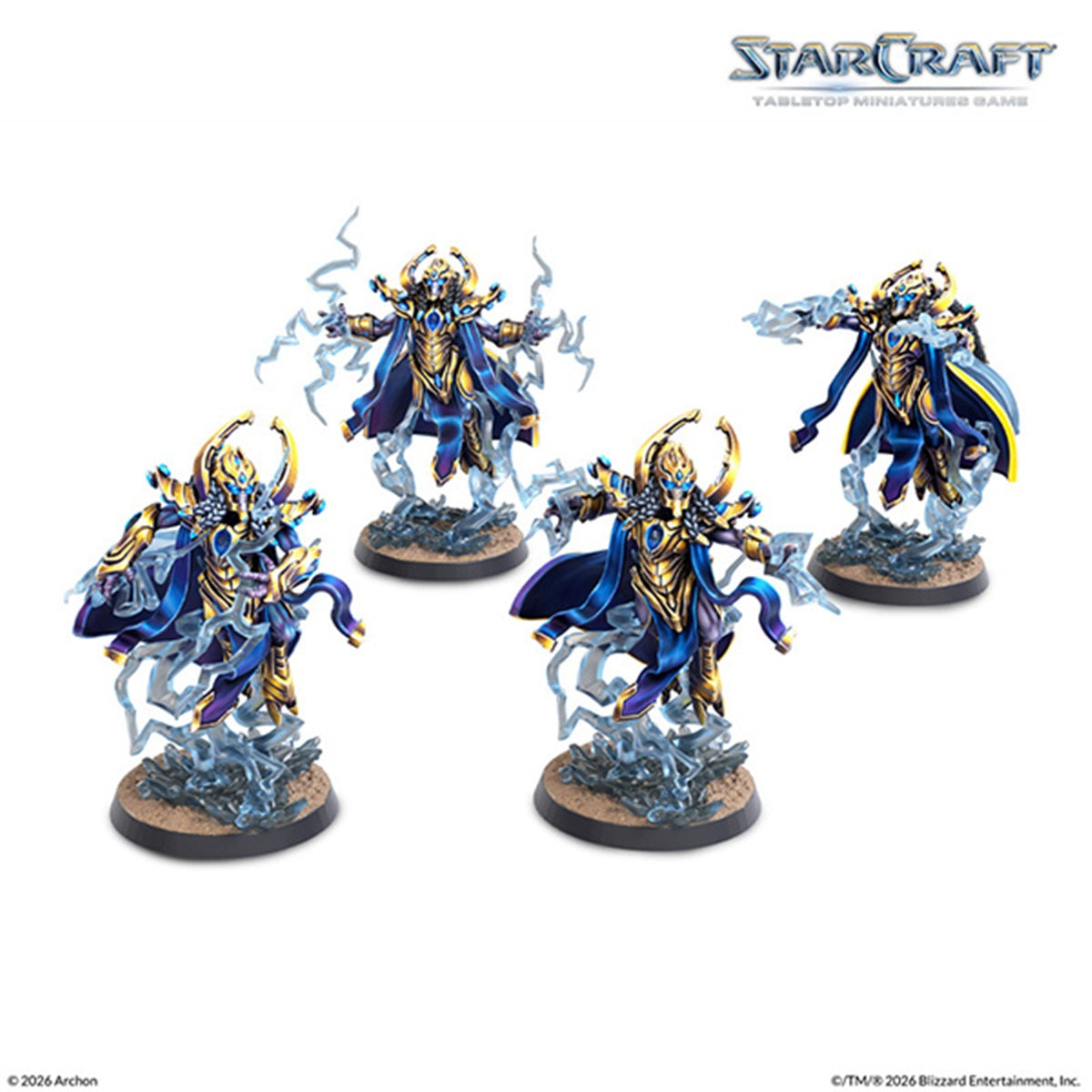 StarCraft Tabletop Miniatures Game Protoss- High Templar, Expansion Set ARSSCMG0041