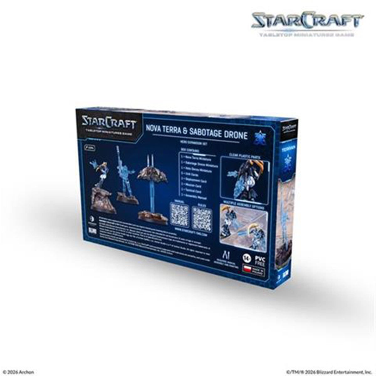 StarCraft Tabletop Miniatures Game Terran- Nova, Hero Expansion Set ARSSCMG0042