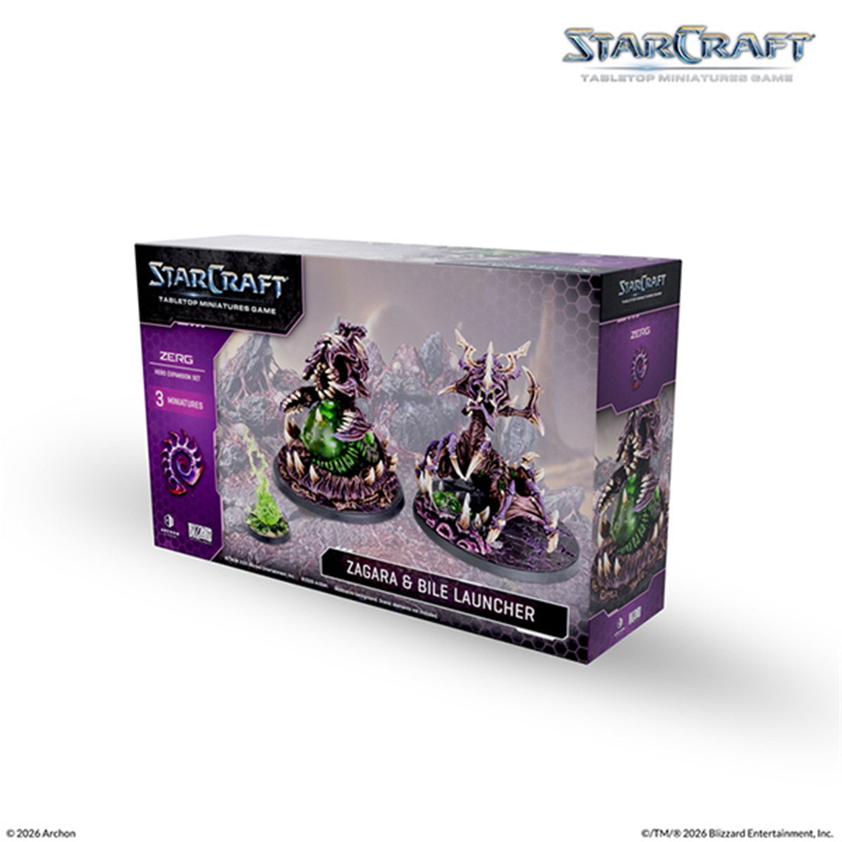 StarCraft Tabletop Miniatures Game Zerg- Zagara, Hero Expansion Set ARSSCMG0043