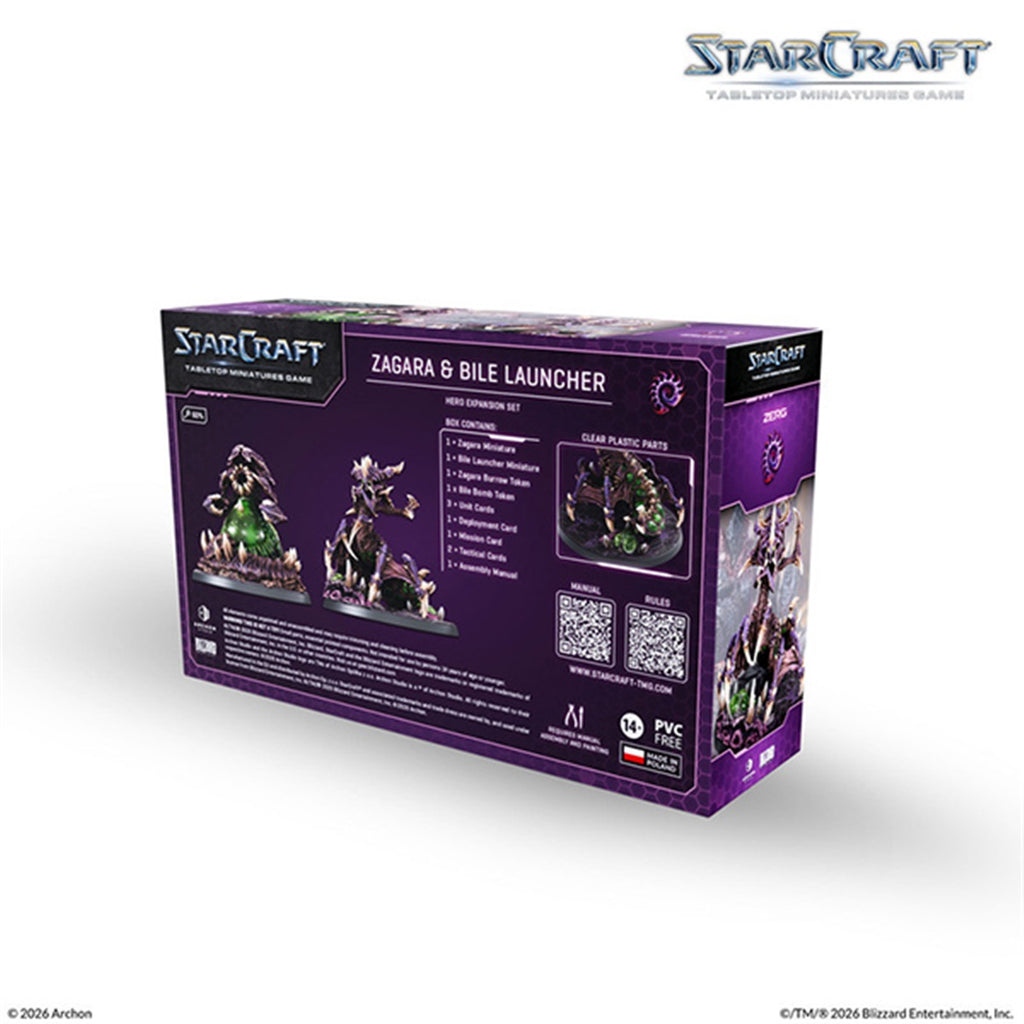 StarCraft Tabletop Miniatures Game Zerg- Zagara, Hero Expansion Set ARSSCMG0043