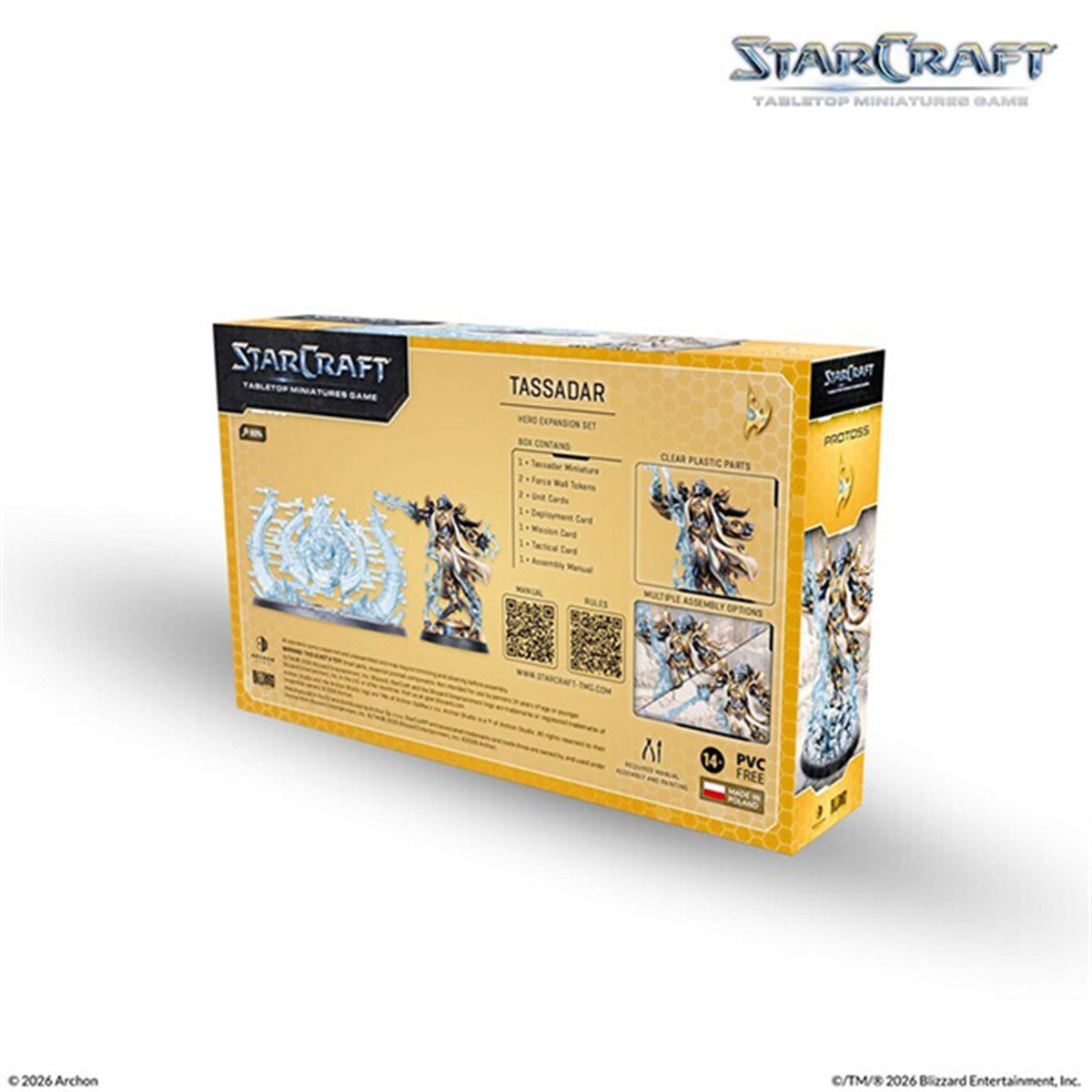 StarCraft Tabletop Miniatures Game Protoss- Tassadar, Hero Expansion Set ARSSCMG0044