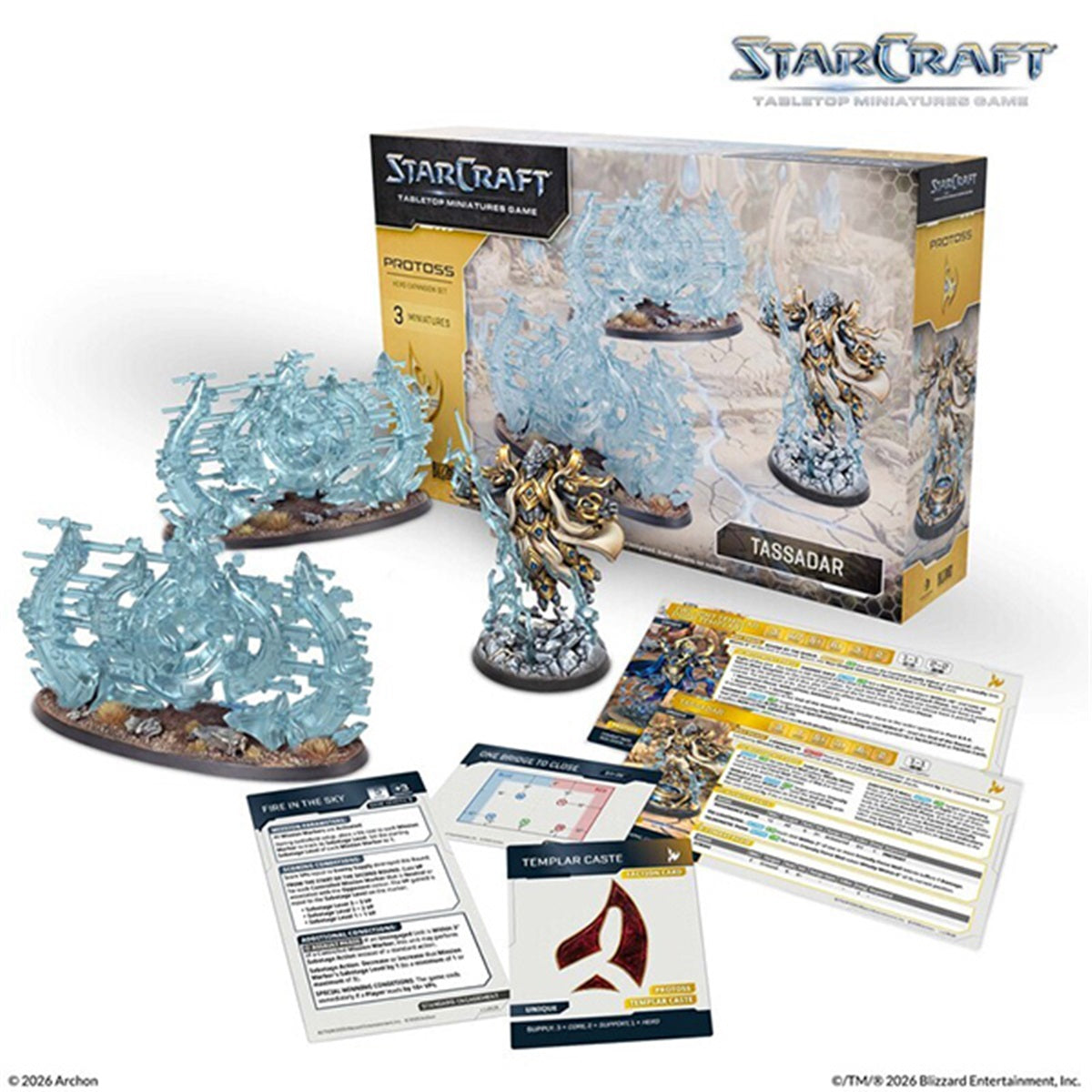 StarCraft Tabletop Miniatures Game Protoss- Tassadar, Hero Expansion Set ARSSCMG0044