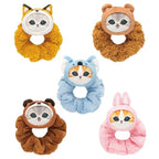 Mofusand Meow Pants! Scrunchies Blind Box (1 Random Design) – Kawaii Collectible Hair Accessory – 1 of 5 Variations – For Adult Fans - Single Pack