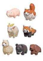 Qualia Tokyo Seiji Kawasaki Woodcarved Animals vol.2 Blind Box Figures -Blind Box Includes 1 of 7 Collectable Figurines – for Ages 15+ – Authentic Japanese Figure for Desk or Shelf Décor - Single Pack