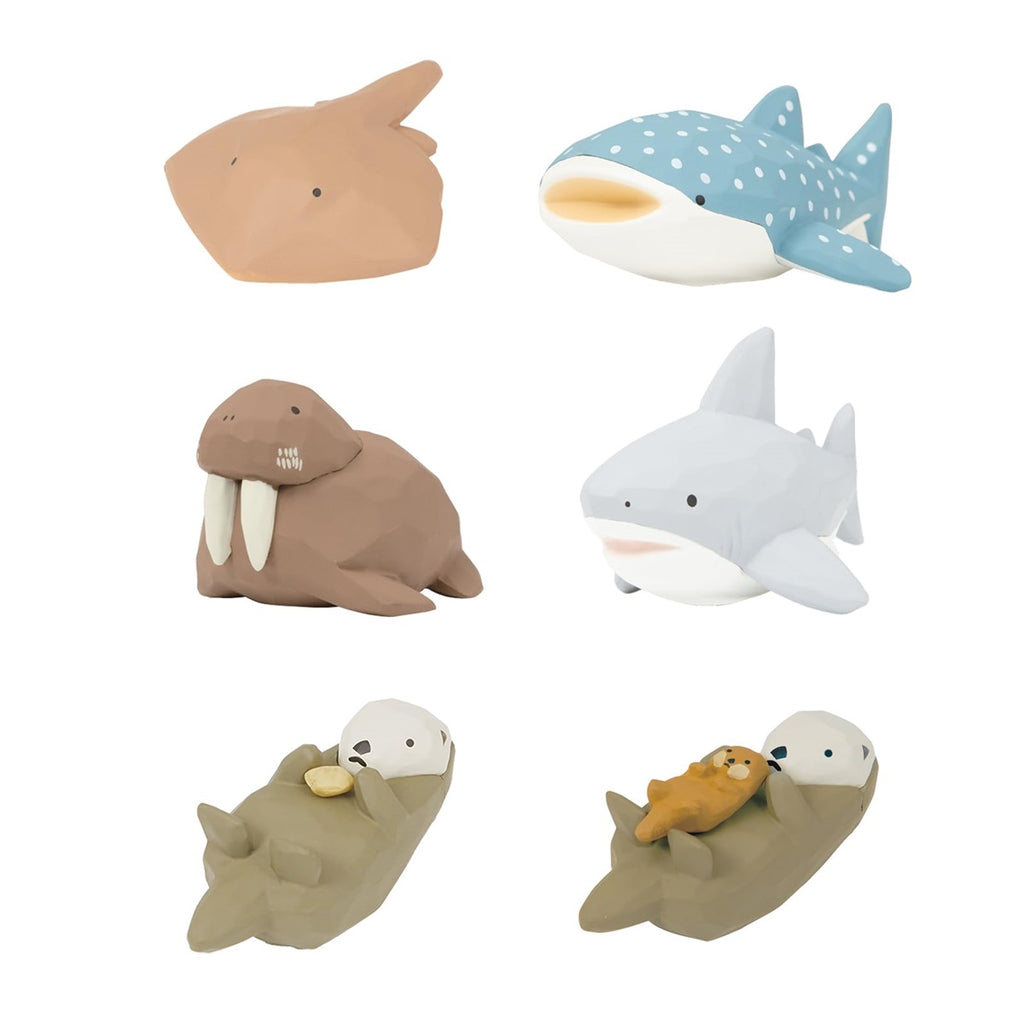 Qualia Tokyo Seiji Kawasaki Woodcarved Animals vol.3 Blind Box Figures -Blind Box Includes 1 of 6 Collectable Figurines – for Ages 15+ – Authentic Japanese Figure for Desk or Shelf Décor - Single Pack