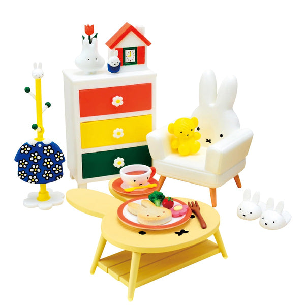 Mifffy Room Miniature Blind Box – Collectible Dollhouse Furniture Set – 1 of 8 Variations – Highly Detailed 1.97-Inch Miniature for Display & Collectors – Mystery Surprise Box - Single Pack