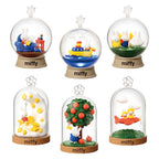Re-Ment Miffy Terrarium Blind Box-Trading Figure- 1 Random Variation (1 of 6 Styles), Official Miffy Collectible Display Accessory - Single Pack