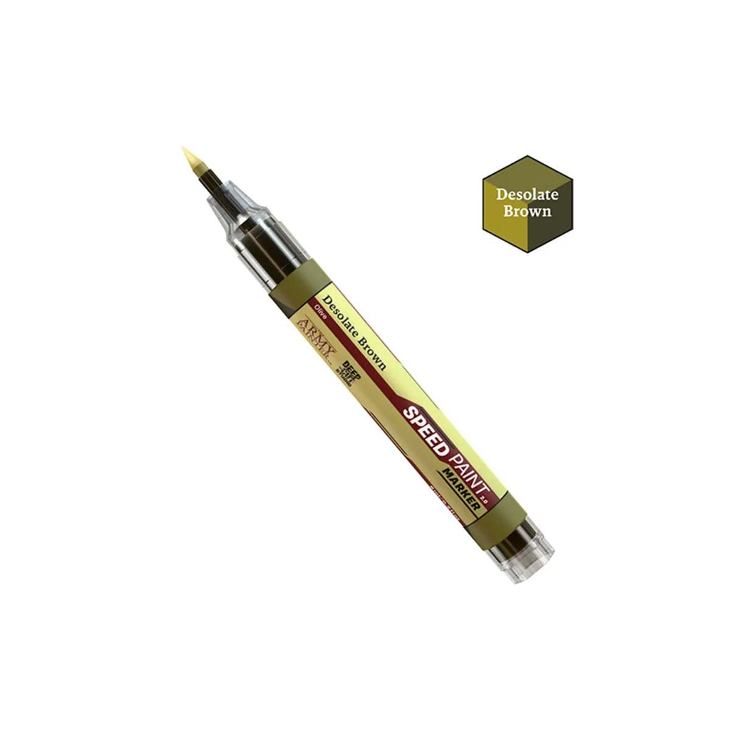 The Army Painter: Speedpaint Marker - Desolate Brown